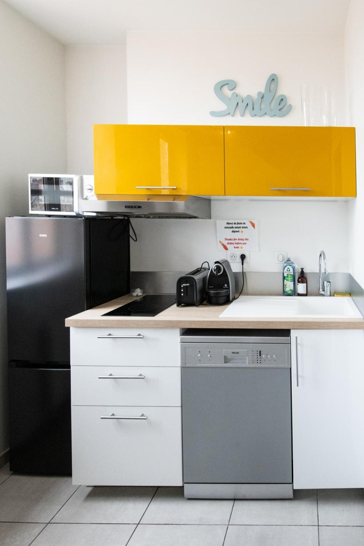 Loft Scandinave Cosy et HiTech à Lyon Part-Dieu Esterno foto