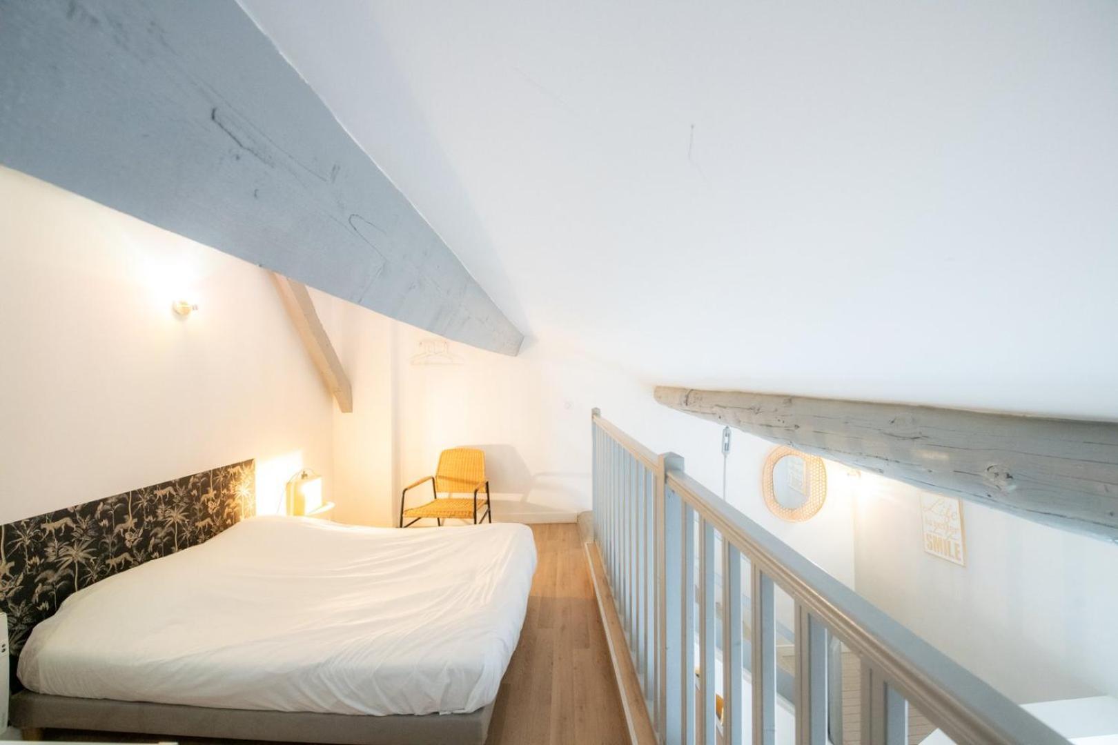 Loft Scandinave Cosy et HiTech à Lyon Part-Dieu Esterno foto